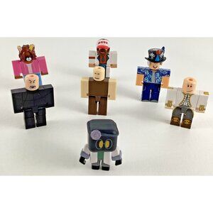 Roblox Video Game Character 7pc Figure Lot Lab Scientist Henry Dev Mix Match